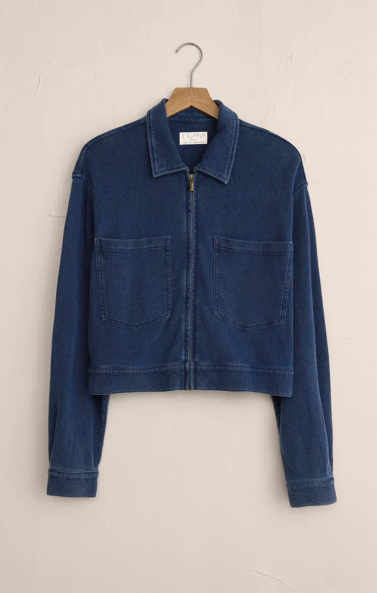 Heritage Knit Denim Jacket